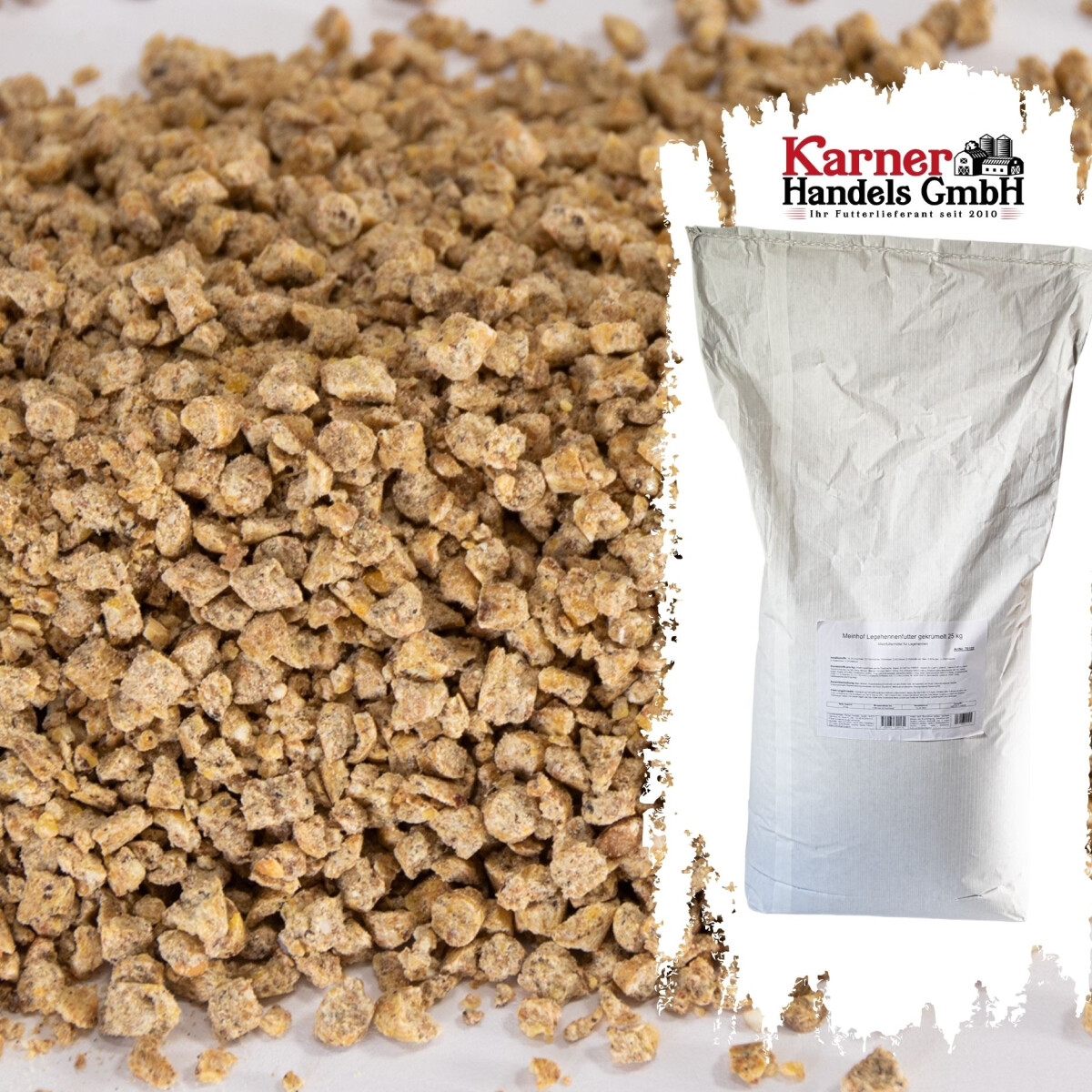 Meinhof Legehennenfutter gekr&uuml;melt 25 kg
