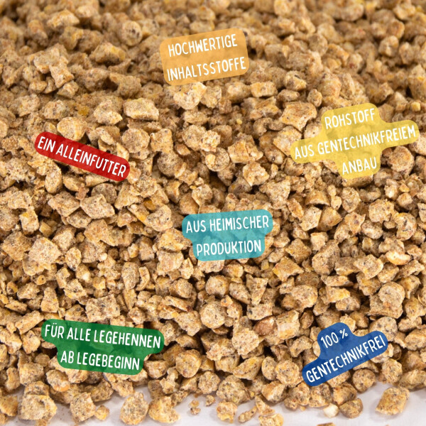 (Bio) Legehennenfutter für Legehennen & Wachteln |Meinhof