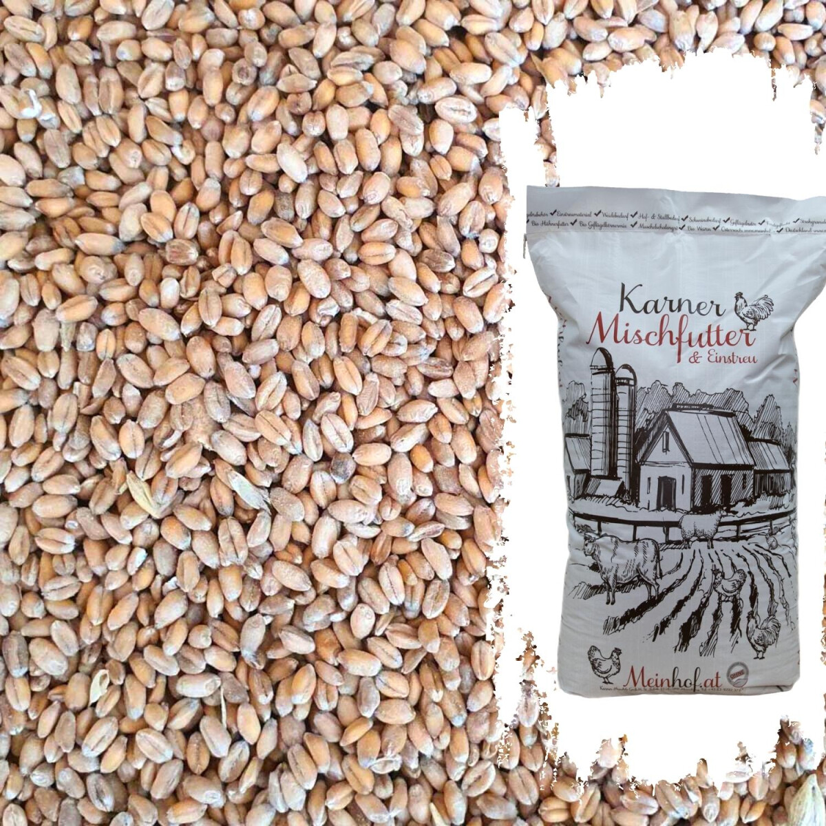 Karner Bio Futter-Weizen 25 kg
