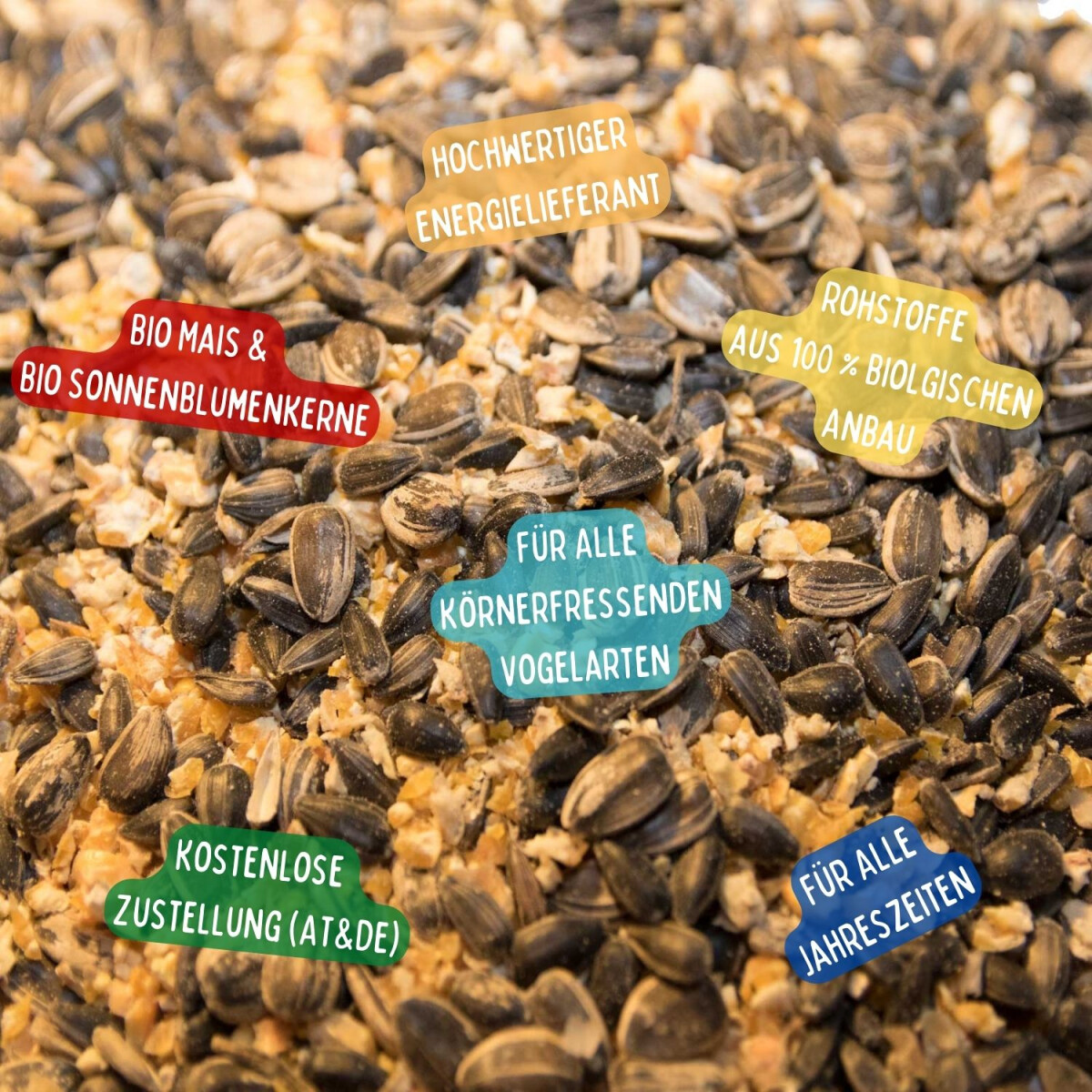 Karner Bio Vogelfutter im 20 kg Sack