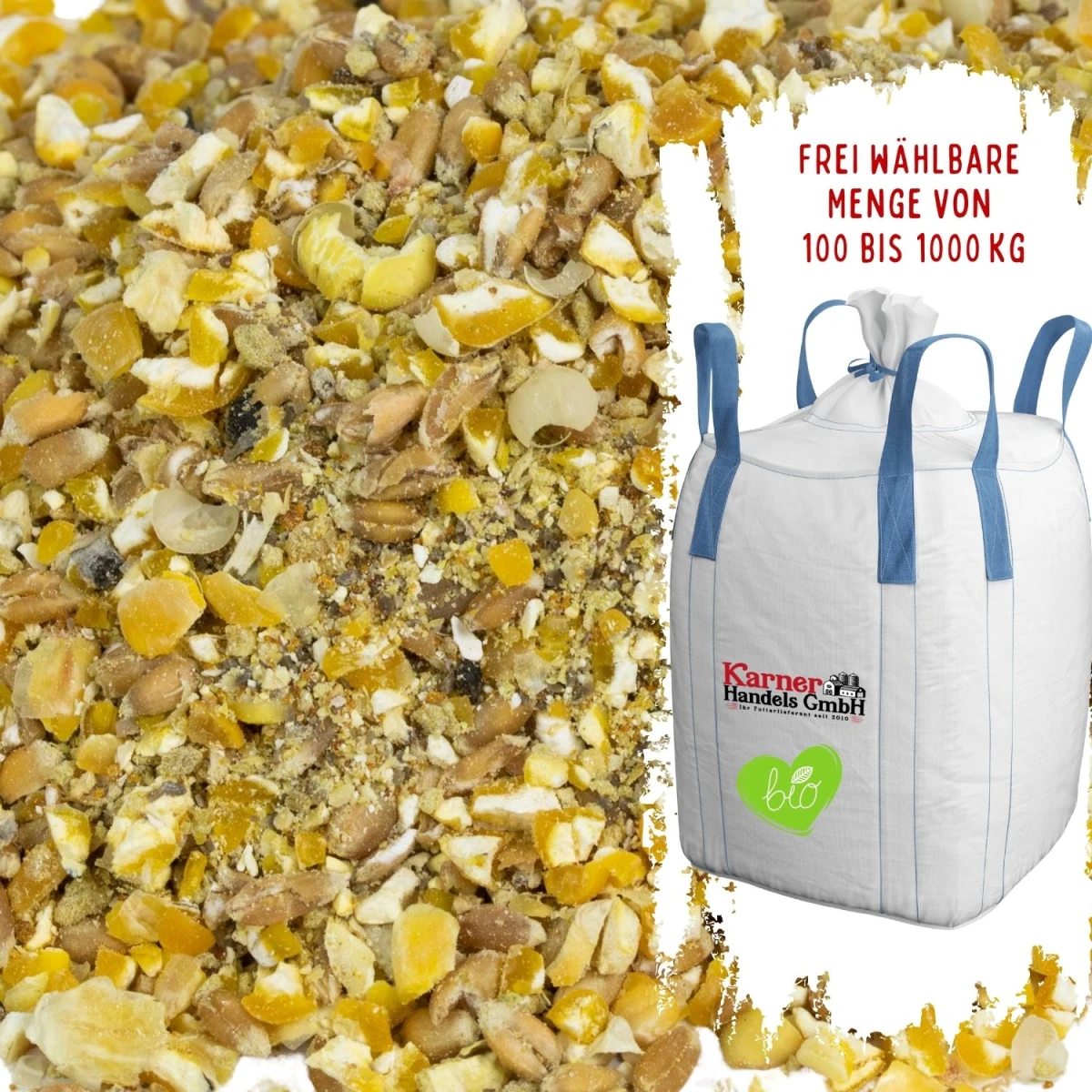 Karner Bio Legehennenfutter im BigBag 1000 kg