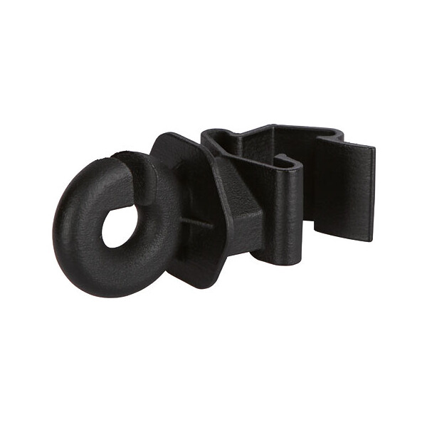 T-Post Ringisolator schwarz 25 Stk