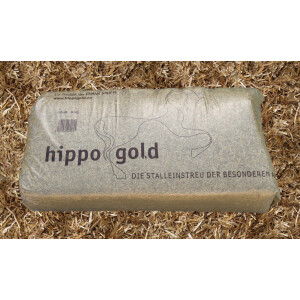 Hippo Gold (Strohmehl) im 20 kg Ballen