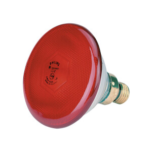 Infrarot-Sparlampe &quot;Philips&quot; 175W rot