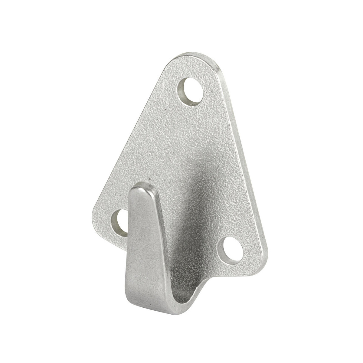 Hakenplatte Dreiloch, verzinkt 50x40mm, 2-pack