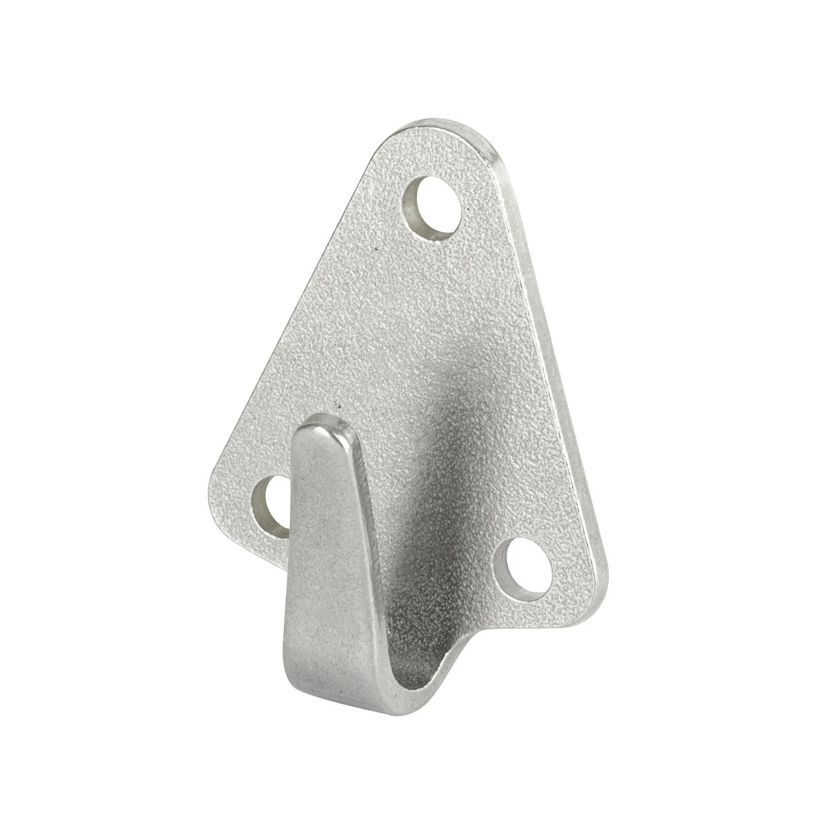 Hakenplatte Dreiloch, verzinkt 50x40mm, 2-pack