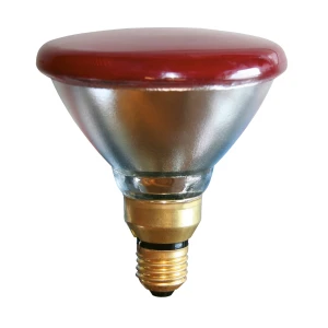 Set: Infrarot-Wärmestrahlgerät 5 m Kabel + Infrarot-Sparlampe rot 100 W