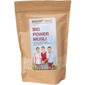 Bio-Power M&uuml;sli fein geschrotet, 500 g