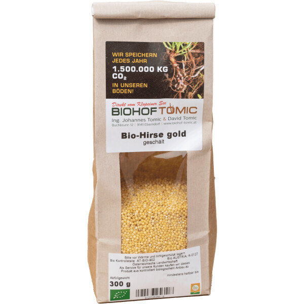 Bio-Hirse gold, 300 g