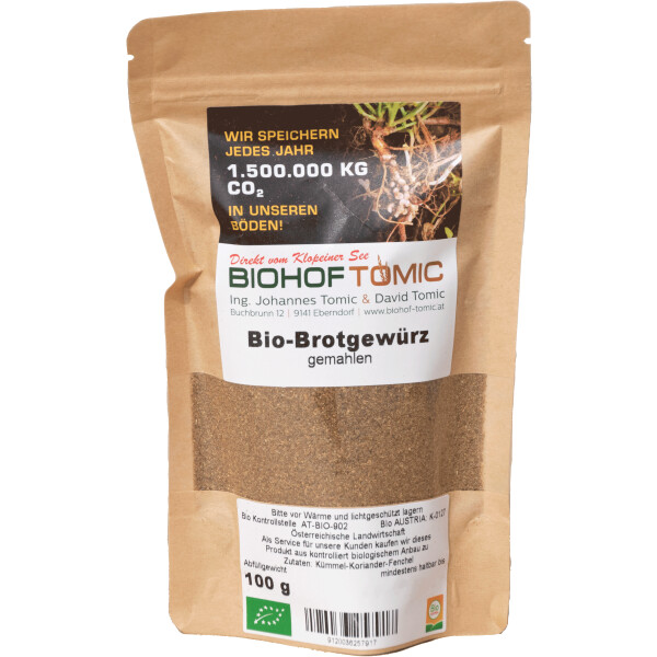 Bio-Brotgew&uuml;rz-gemahlen, 100 g
