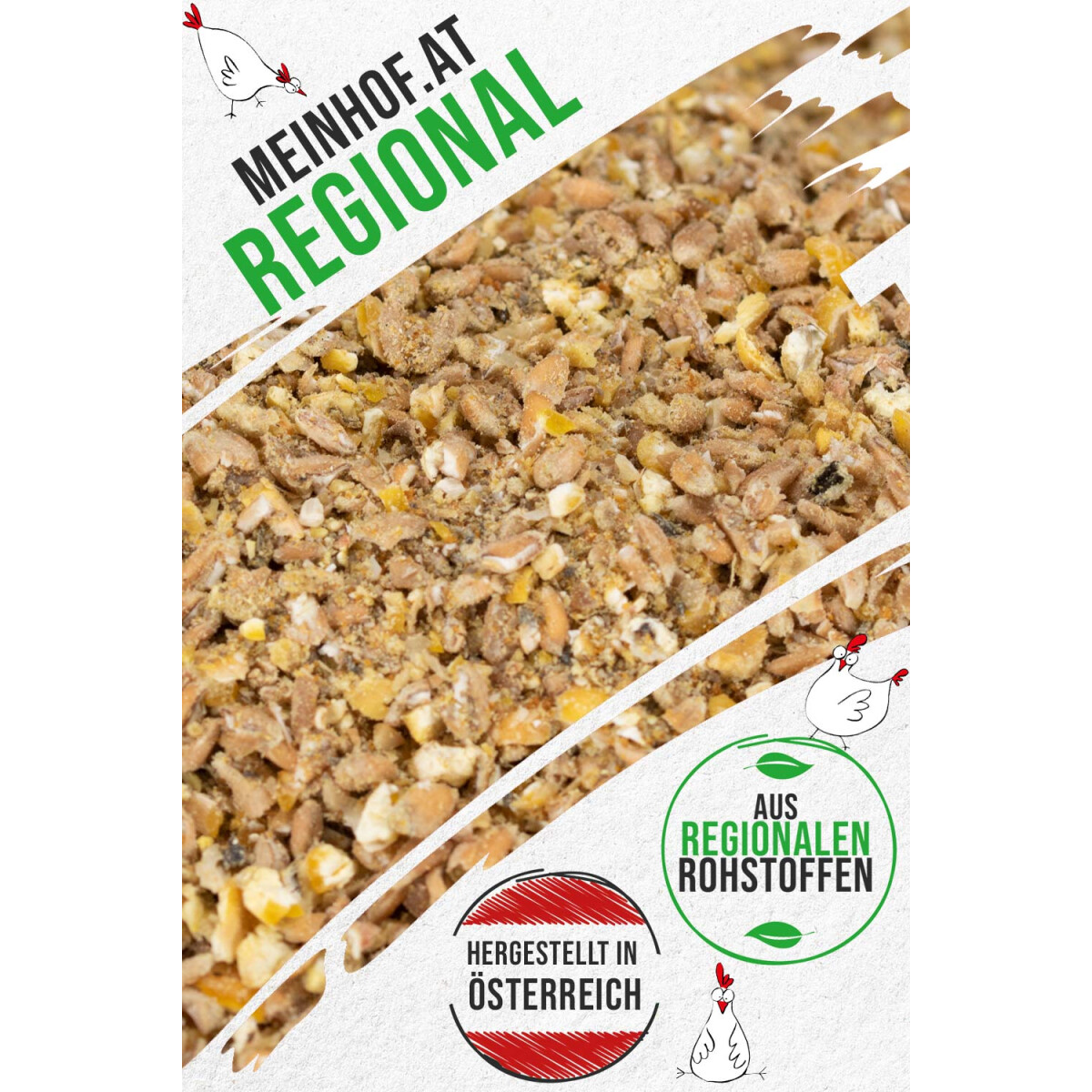 Meinhof H&uuml;hnerfutter Regional &bdquo;Austria Edition&ldquo; 25kg