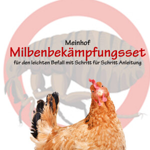 Meinhof Milbenbek&auml;mpfungsset f&uuml;r H&uuml;hnerst&auml;lle mit leichten Milbenbefall