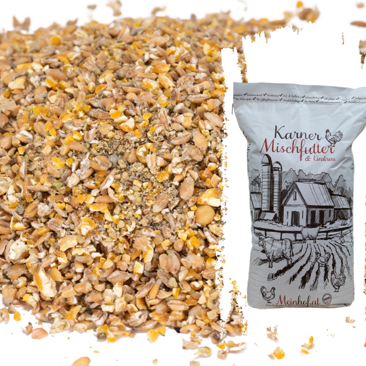 Karner H&uuml;hnerfutter Vital 25 kg, f&uuml;r Biobetriebe