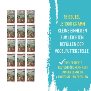 Erdnusskerne ganz, 15 je 1000 g Beutel