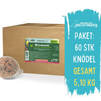 Meisenkn&ouml;del im biologisch abbaubaren Netz, 60 Stk im Karton