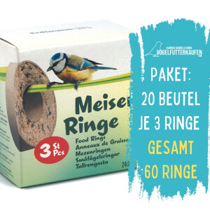 Meisenringe 48 Stk im Karton