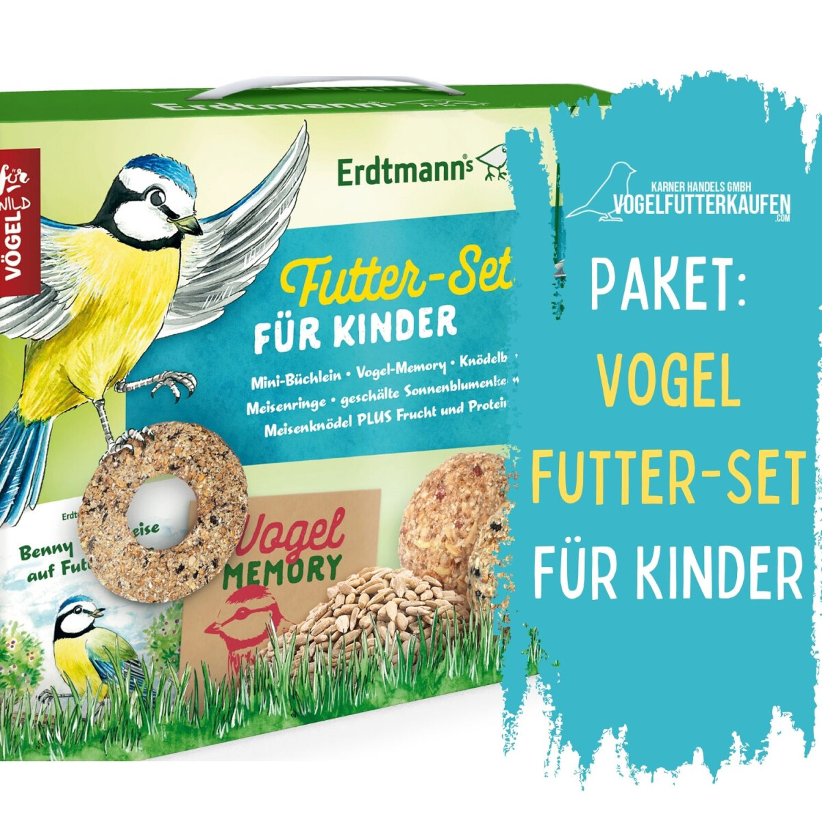 Vogelfutter-Set für Kinder