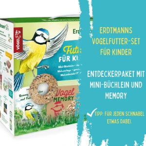 Vogelfutter-Set f&uuml;r Kinder, 16 teillig