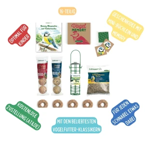 Vogelfutter-Set f&uuml;r Kinder, 16 teillig