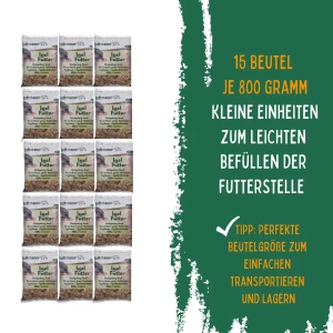 Erdtmann's Igelfutter, 15 Beutel je 800 g