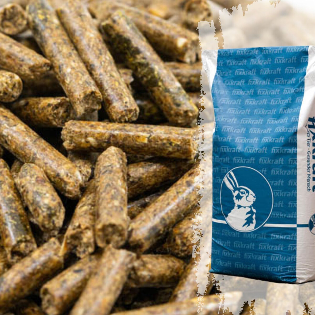 Fixkanin 25 kg, Premium Kaninchenfutter