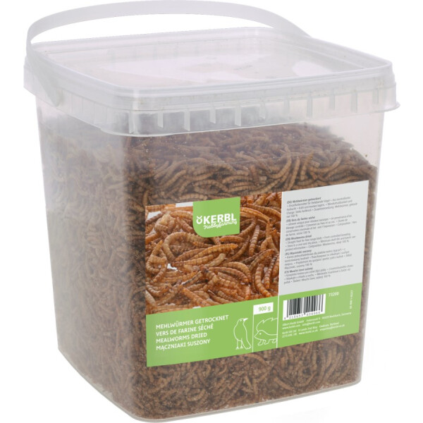 Mehlw&uuml;rmer 900g im Eimer