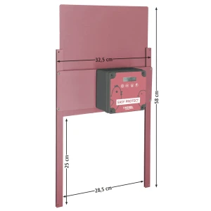 Automatische H&uuml;hnert&uuml;r EasyProtect, Komplett-Set, Ros&eacute; Edition