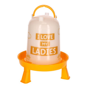 Kunststofftränke mit Ladies-Motiv